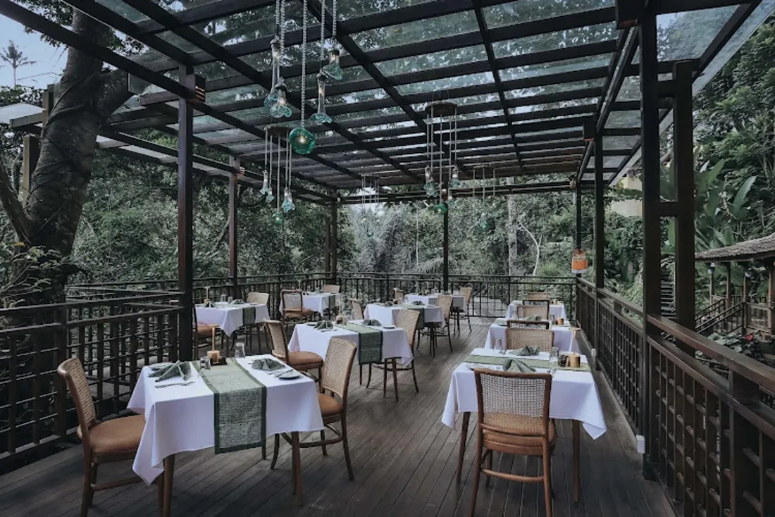 Air Cafe and Lounge at The Sebali Resort in Ubud