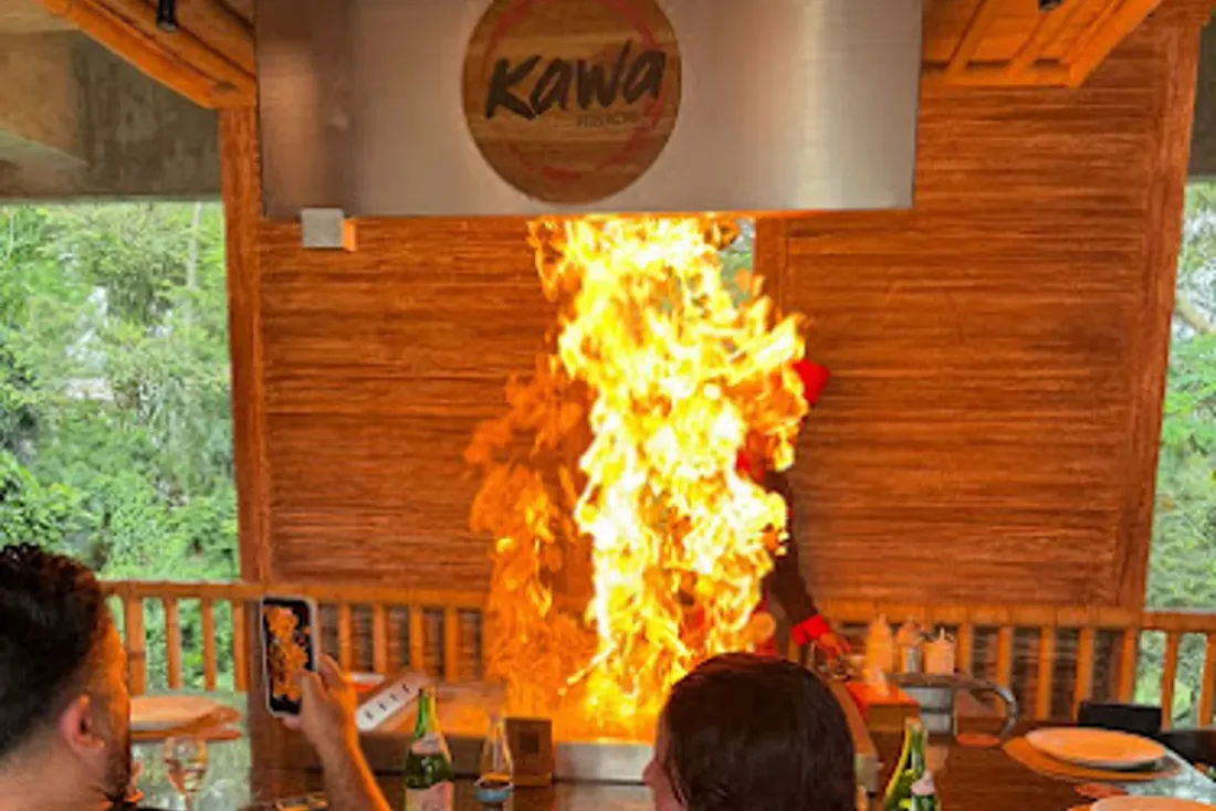 Kawa Hibachi at Kastara Resort and Spa in Ubud