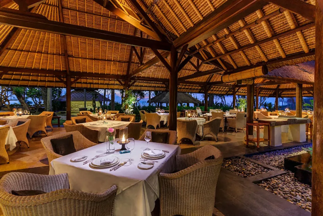 Kura Kura Restaurant at The Oberoi Beach Resort Bali in Seminyak