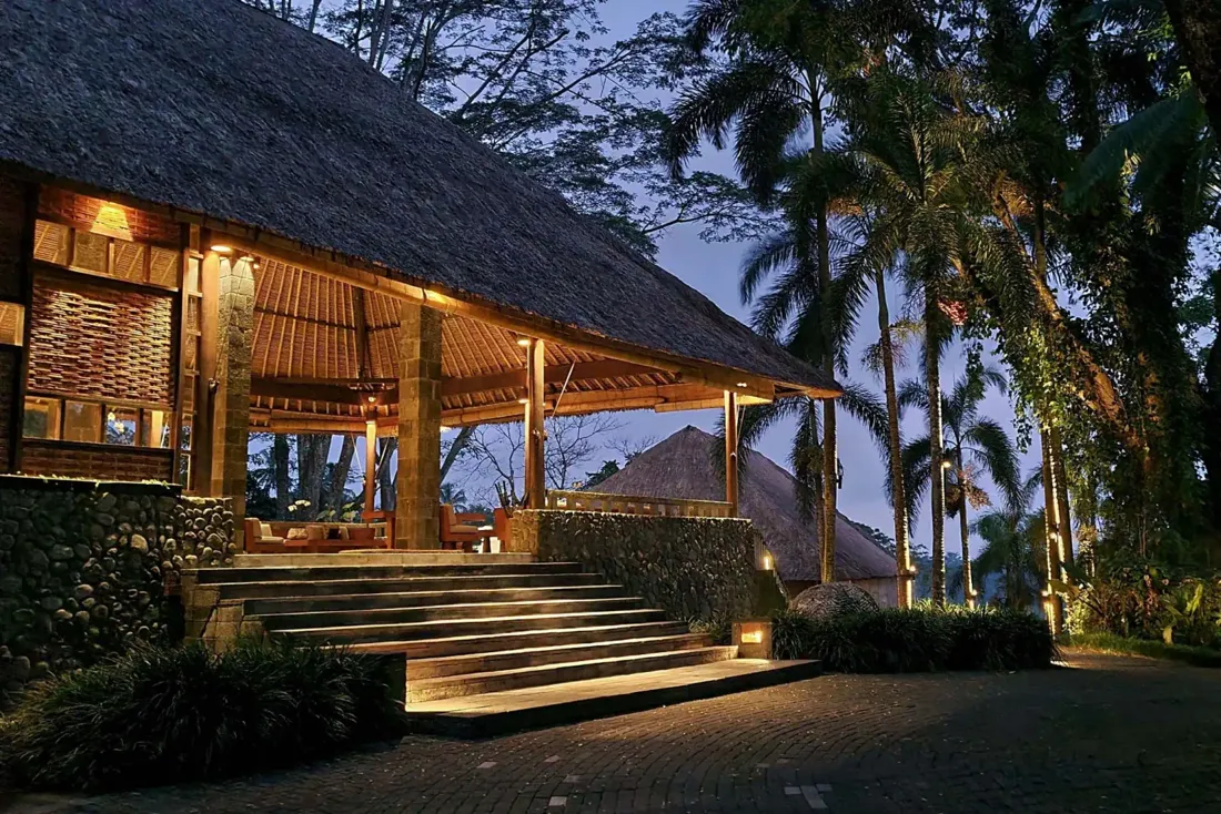 Plantation Restaurant at Alila Ubud in Ubud