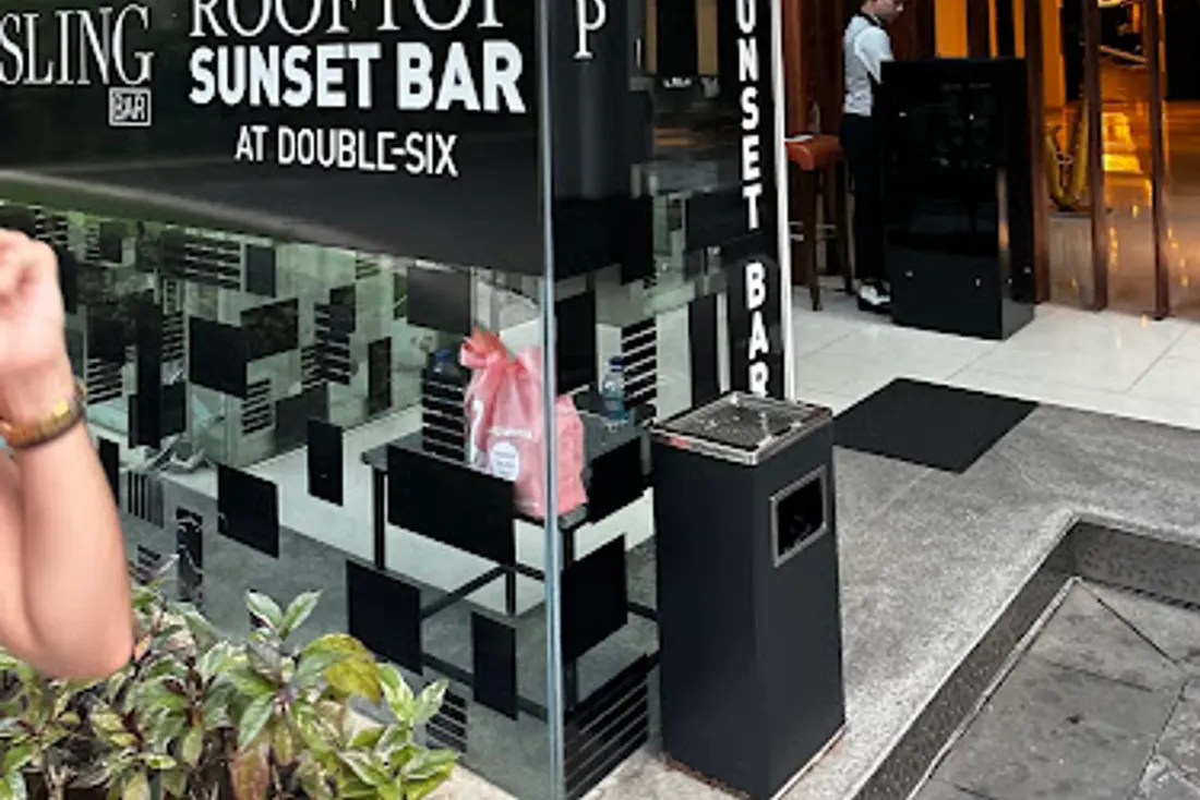 Rooftop Sunset Bar at Double Six Luxury Hotel in Seminyak