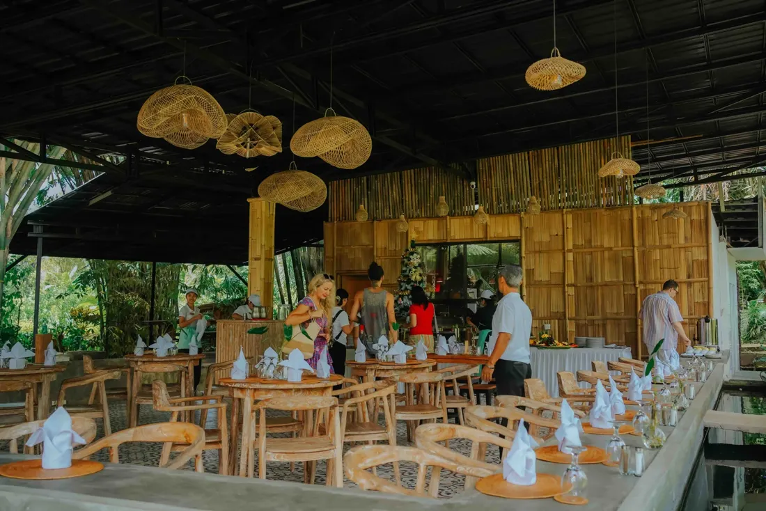 Tan-Ting Restaurant at LINGGA YOGA by The Jungle Pots in Ubud