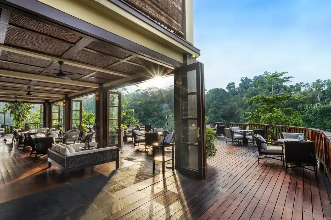 Three Elements Restaurant in Ubud